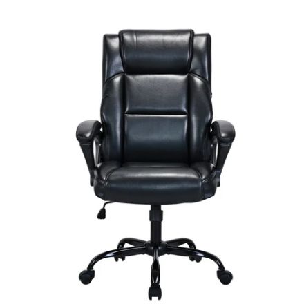 Кресло BRABIX PREMIUM "Oslo EX-549", рециклированная кожа, разборное пятилучие, черное, 532978