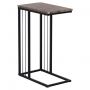 Стол журнальный на металлокаркасе BRABIX "LOFT CT-002", 450х250х630 мм, цвет морёный дуб, 641861 Стол журнальный на металлокаркасе BRABIX "LOFT CT-002", 450х250х630 мм, цвет морёный дуб, 641861