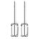 Миксер PHILIPS HR3705/00, 300 Вт, 5 скоростей, 2 венчика, 2 крюка для теста, белый