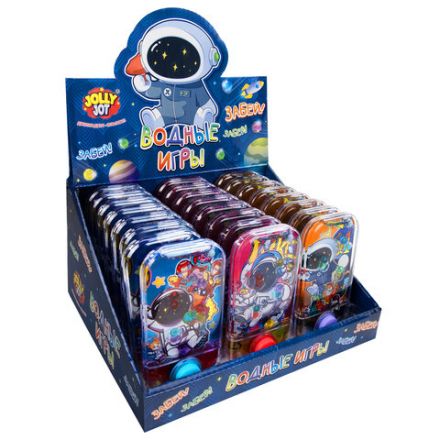 Водная игра КОСМОНАВТЫ, 11х6 см, мячики, ассорти, 3 вида, дисплей, JOLLY JOT (ДЖОЛЛИ ДЖОТ), 665996 Водная игра КОСМОНАВТЫ, 11х6 см, мячики, ассорти, 3 вида, дисплей, JOLLY JOT (ДЖОЛЛИ ДЖОТ), 665996