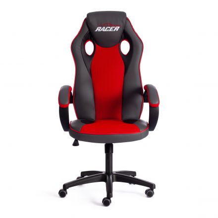 Кресло Рейсер Гт Нью/Racer Gt New кож/зам/ткань, металлик/красный, 36/08 Кресло Рейсер Гт Нью/Racer Gt New кож/зам/ткань, металлик/красный, 36/08
