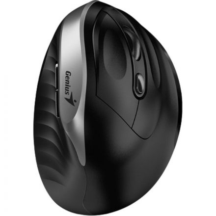 Мышь компьютерная Genius Ergo 8250S, вертикальная беспроводная, серебристый Мышь компьютерная Genius Ergo 8250S, вертикальная беспроводная, серебристый