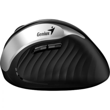 Мышь компьютерная Genius Ergo 8250S, вертикальная беспроводная, серебристый Мышь компьютерная Genius Ergo 8250S, вертикальная беспроводная, серебристый