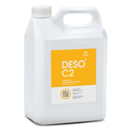 Средство моющее c дезинфицирующим эффектом 5 кг, GRASS DESO C2, ЧАС, концентрат, 550066 Средство моющее c дезинфицирующим эффектом 5 кг, GRASS DESO C2, ЧАС, концентрат, 550066