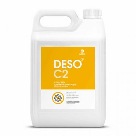 Средство моющее c дезинфицирующим эффектом 5 кг, GRASS DESO C2, ЧАС, концентрат, 550066 Средство моющее c дезинфицирующим эффектом 5 кг, GRASS DESO C2, ЧАС, концентрат, 550066