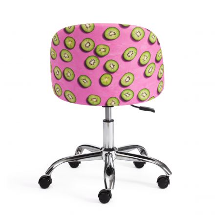 Кресло Tetchair MELODY, ткань/флок, фиолетовый, Botanica 06 kiwi/138 Кресло Tetchair MELODY, ткань/флок, фиолетовый, Botanica 06 kiwi/138