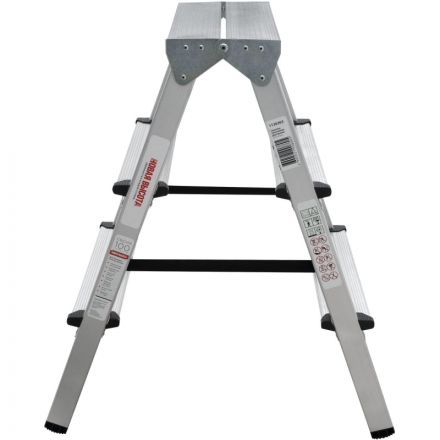 Стремянка ал. двухсторонняя Новая Высота NV 1120, 2х3 ступ. 80 мм 1120203 Стремянка ал. двухсторонняя Новая Высота NV 1120, 2х3 ступ. 80 мм 1120203