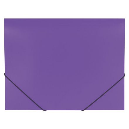 Папка на резинках BRAUBERG "Office", фиолетовая, до 300 листов, 500 мкм, 228081 Папка на резинках BRAUBERG "Office", фиолетовая, до 300 листов, 500 мкм, 228081