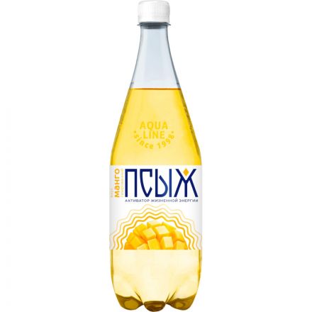 Напиток Псыж б/а вкус Манго сильногазированный 1л Напиток Псыж б/а вкус Манго сильногазированный 1л