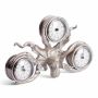 Часы настольные Secret de Maison Октопус/Octopus (мод. 9686) алюминиевый сплав, 33,5х14х21,5см, серебряный
