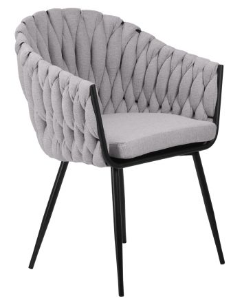 Стул обеденный DOBRIN MATILDA, серая ткань (LAR 275-17) Стул обеденный DOBRIN MATILDA, серая ткань (LAR 275-17)