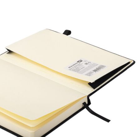 Скетчбук, слоновая кость 140 г/м2, 130х210 мм, 80 л., КОЖЗАМ, резинка, BRAUBERG ART CLASSIC, CROCO, черный, 116470 Скетчбук, слоновая кость 140 г/м2, 130х210 мм, 80 л., КОЖЗАМ, резинка, BRAUBERG ART CLASSIC, CROCO, черный, 116470