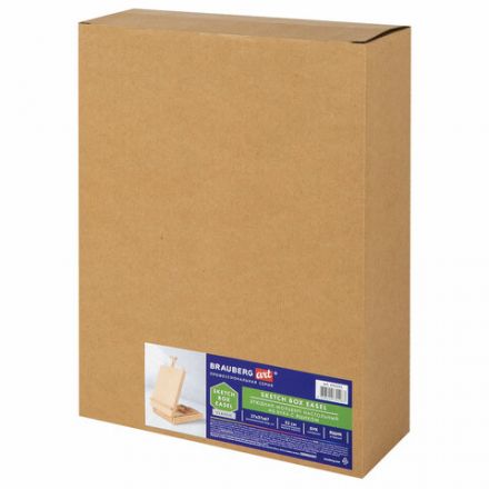 Этюдник-мольберт из бука настольный с ящиком, 27х37х67 см, высота холста до 53 см, BRAUBERG ART, 192251 Этюдник-мольберт из бука настольный с ящиком, 27х37х67 см, высота холста до 53 см, BRAUBERG ART, 192251