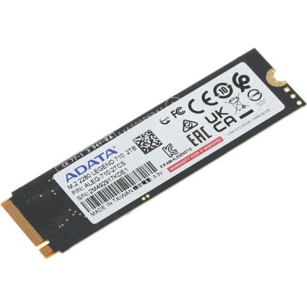 SSD накопитель A-Data PCIe 3.0 x4 2TB ALEG-710-2TCS Legend 710 M.2 2280