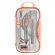 Готовальня BRAUBERG SCHOOL KIT, 11 предметов, циркуль 115 мм, циркуль 125 мм, чертежные принадлежности, персиковый цвет, 210717 Готовальня BRAUBERG SCHOOL KIT, 11 предметов, циркуль 115 мм, циркуль 125 мм, чертежные принадлежности, персиковый цвет, 210717