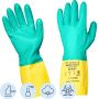 Перчатки защитные неопрен/латекс Lakeland Neolasol ECR27F цв.желт/син р.10