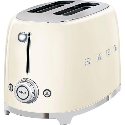 Тостер SMEG TSF01CREU,2 ломтика, кремовый Тостер SMEG TSF01CREU,2 ломтика, кремовый