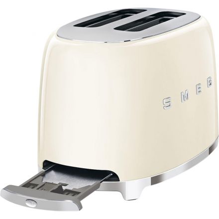 Тостер SMEG TSF01CREU,2 ломтика, кремовый Тостер SMEG TSF01CREU,2 ломтика, кремовый
