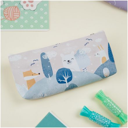 Пенал мягкий 200*85*30 MESHU "Forest", искусственная кожа Пенал мягкий 200*85*30 MESHU "Forest", искусственная кожа