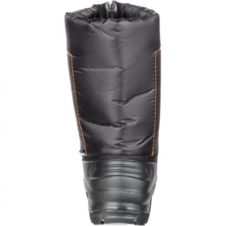 Боты мужские комбинированные утепленные черные размер 45