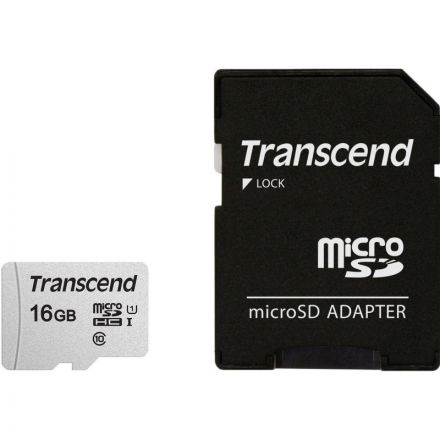 Карта памяти Transcend 300S microSDHC 16Gb UHS-I Cl10 +ад, TS16GUSD300S-A Карта памяти Transcend 300S microSDHC 16Gb UHS-I Cl10 +ад, TS16GUSD300S-A