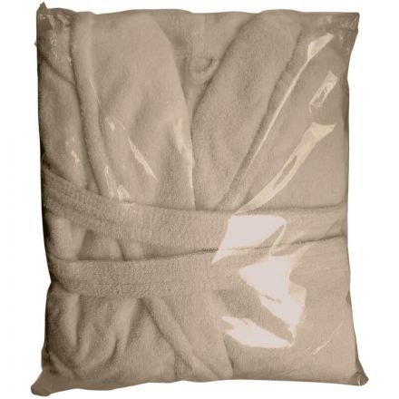 Халат Махровый Мужской  DELRAY Кимоно бежевый, L-XL,300 гр/м2