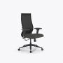Кресло SynchroSit 10 B2-165D - T+Bahama /Kb00/Wh12/D02P(M20.B11.G19.W02) Черный-Тем.серый