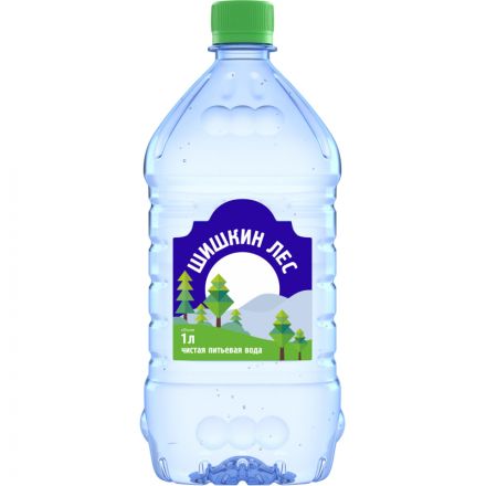 Вода питьевая Шишкин Лес негазированная пэт, 1л