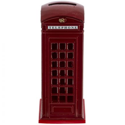 Копилка Телефонная будка, L6 W6 H12,5 см, 219966