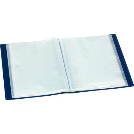 Папка файловая на 100 файлов в боксе синяя Папка файловая на 100 файлов в боксе синяя