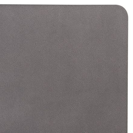 Ежедневник недатированный А5 138х213мм BRAUBERG "Metropolis Mix", под кожу, 136 л., серый, 113297