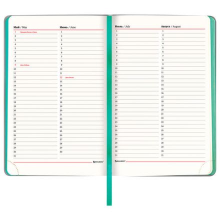 Ежедневник недатированный А5 138х213мм BRAUBERG "Metropolis Mix", под кожу, 136 л., серый, 113297