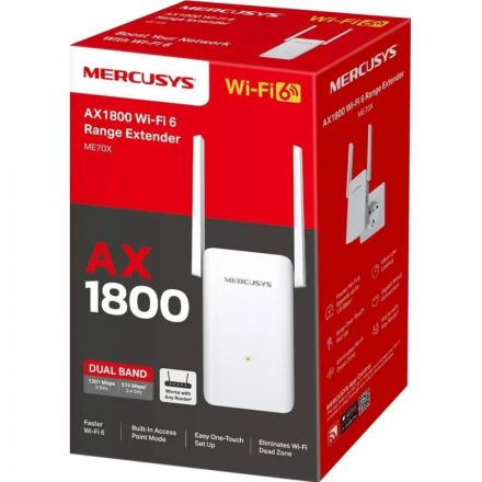 Усилитель сигнала Wi-Fi ME70X AX1800 Усилитель сигнала Wi-Fi ME70X AX1800