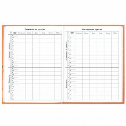 Дневник 1-11 класс 40 л., твердый, BRAUBERG, глянцевая ламинация, "Cute cat", 106852