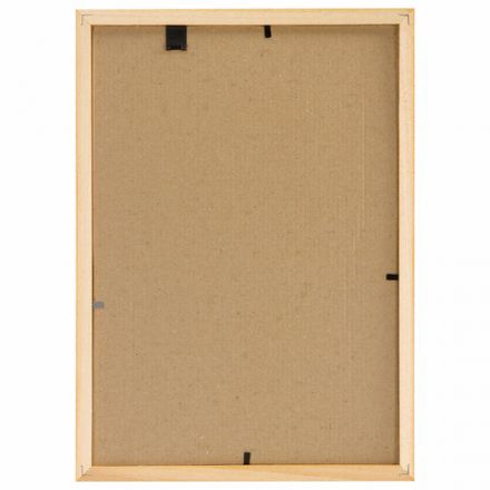 Рамка НЕБЬЮЩАЯСЯ 21х30 см, МДФ под дерево, багет 17 мм, светлое дерево, акриловый экран, STAFF "Carven", 391213