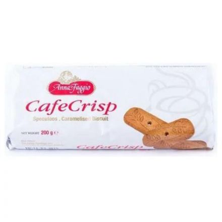 Печенье хрустящее карамелизированное Anna Faggio  Cafe Crisp, 200г