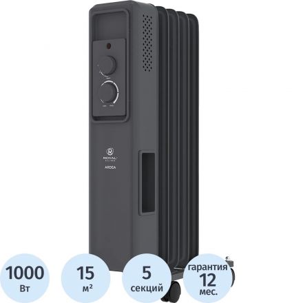 Радиатор масляный ROYAL CLIMA ROR-AR5-1000M