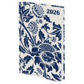 Ежедневник датированный 2026 145х215 мм, А5, STAFF, ламинированная обложка, "Blue fresco", 117324 Ежедневник датированный 2026 145х215 мм, А5, STAFF, ламинированная обложка, "Blue fresco", 117324
