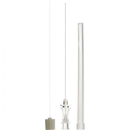 Игла спинальная Quincke 27G(0,40х89мм)с напр.22G(0,71х38мм),Polymed,50шт/уп