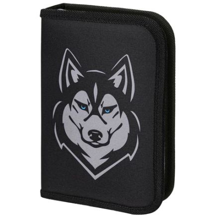 Пенал BRAUBERG, 1 отделение, полиэстер, 21х14 см, "Husky", 271532 Пенал BRAUBERG, 1 отделение, полиэстер, 21х14 см, "Husky", 271532