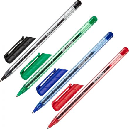 Набор шариковых ручек одноразовых Kores К1 4 цвета (толщина линии 0.6 мм) Набор шариковых ручек одноразовых Kores К1 4 цвета (толщина линии 0.6 мм)