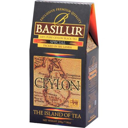 Чай Basilur Чайный остров цейлон Особый листовой черный, 200г