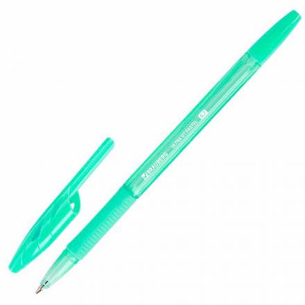 Ручка шариковая с грипом BRAUBERG "ULTRA GT PASTEL", СИНЯЯ, корпус ассорти, линия 0,35 мм, 144053 Ручка шариковая с грипом BRAUBERG "ULTRA GT PASTEL", СИНЯЯ, корпус ассорти, линия 0,35 мм, 144053