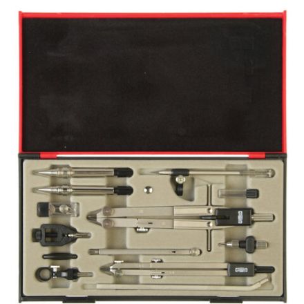 Готовальня профессиональная KOH-I-NOOR, 13 предметов, пластиковый пенал, 09452B0000PE Готовальня профессиональная KOH-I-NOOR, 13 предметов, пластиковый пенал, 09452B0000PE