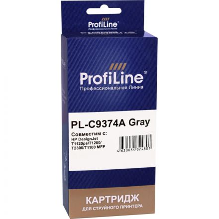 Картридж струйный ProfiLine C9374A №72 сер. для HP DesignJet T1120ps/T1200 Картридж струйный ProfiLine C9374A №72 сер. для HP DesignJet T1120ps/T1200