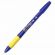 Ручка стираемая гелевая с грипом BIC "Gelocity Illusion", СИНЯЯ, корпус синий, линия 0,3 мм, 516518