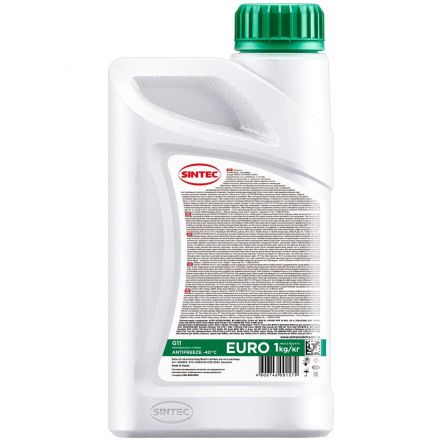 Антифриз Sintec Euro G11 зеленый -40 1кг (990553)