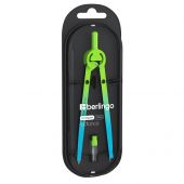 Готовальня Berlingo "Radiance", 2 предмета, циркуль 170мм, голубой/зеленый градиент, пластиковый футляр Готовальня Berlingo "Radiance", 2 предмета, циркуль 170мм, голубой/зеленый градиент, пластиковый футляр