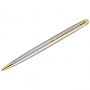 Ручка шариковая Waterman "Hemisphere Stainless Steel GT" синяя, 1,0мм, подарочная упаковка