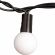 Гирлянда светодиодная Нить 20мШарики 1.5 см, IP44, 200LED, 220 В 671568
